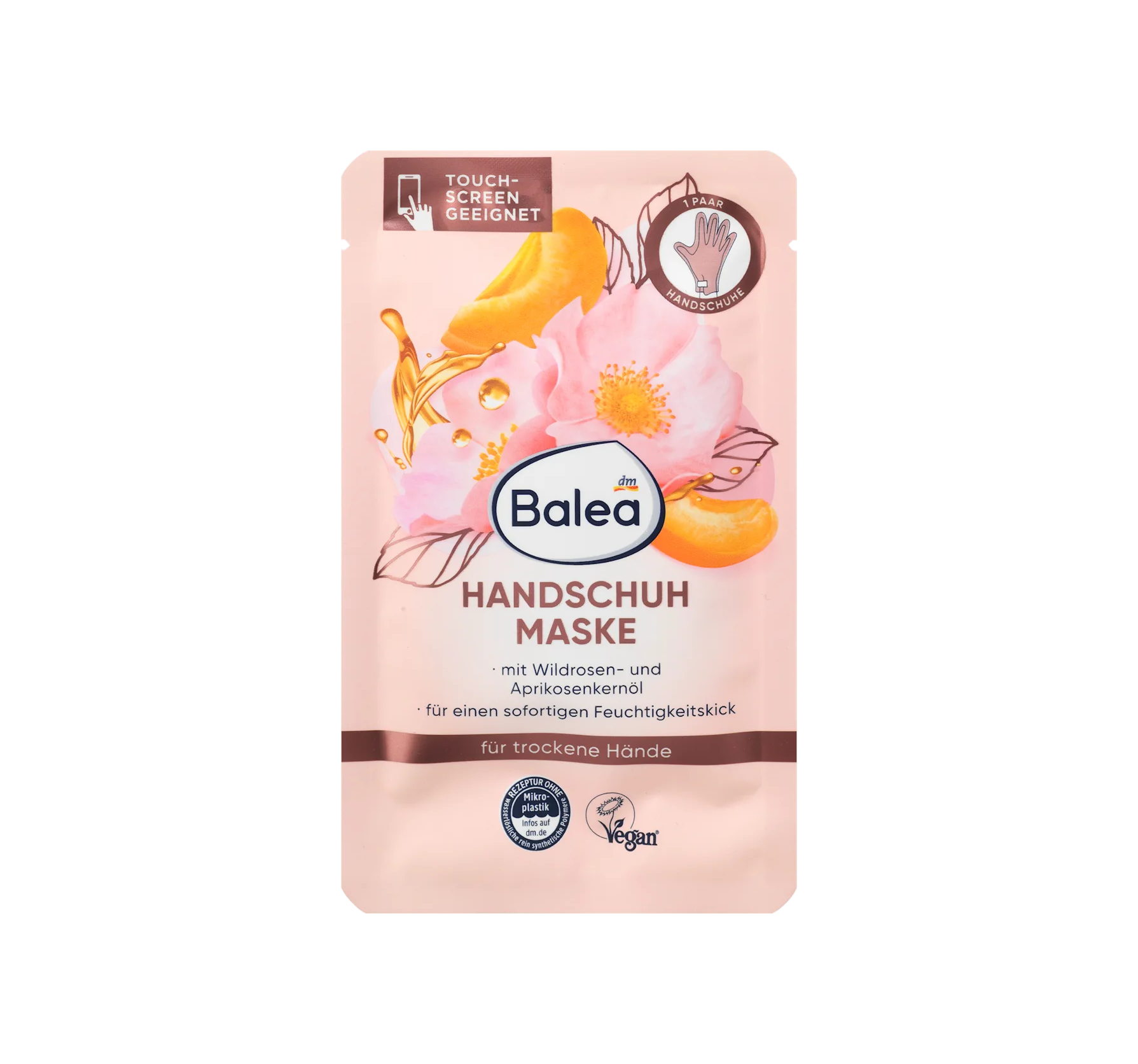 Balea Masque pour les mains, 1 paire, 2 pièces