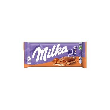 Milka شوكولاتة بكريمة الكراميل 100 غ
