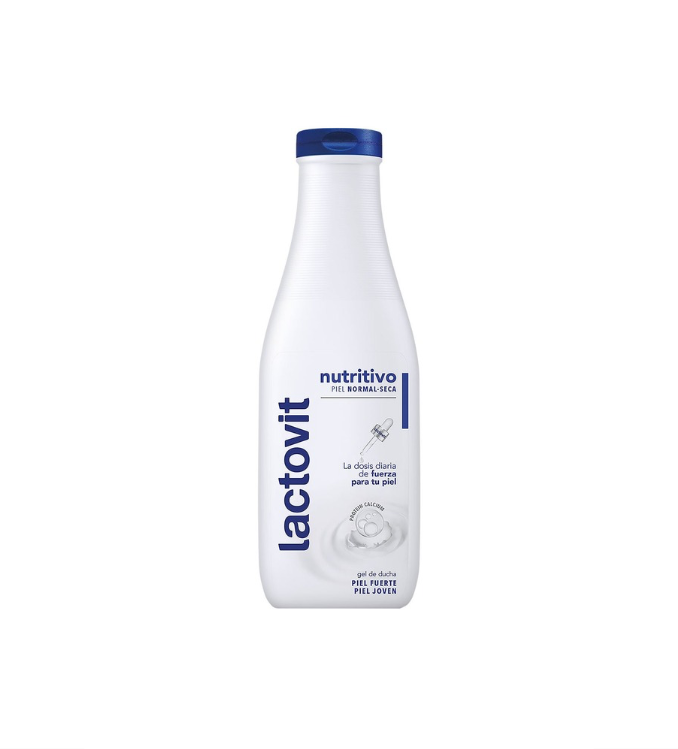 Lactovit Gel de Bain Nourrissant Peau Normale Seche 600mL
