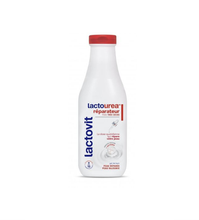 Lactovit Gel de Bain Réparateur Lactourea 600ml
