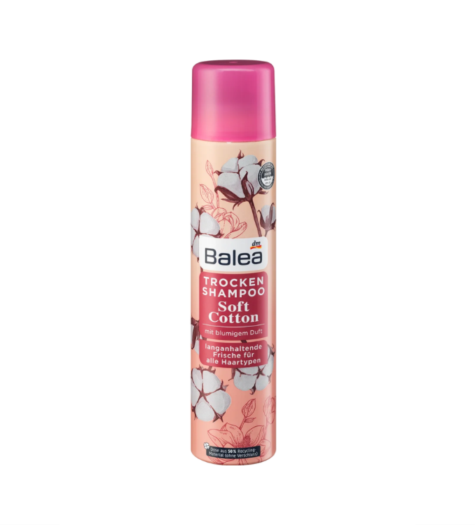 Balea Shampoing sec Soft Cotton, 200 ml
