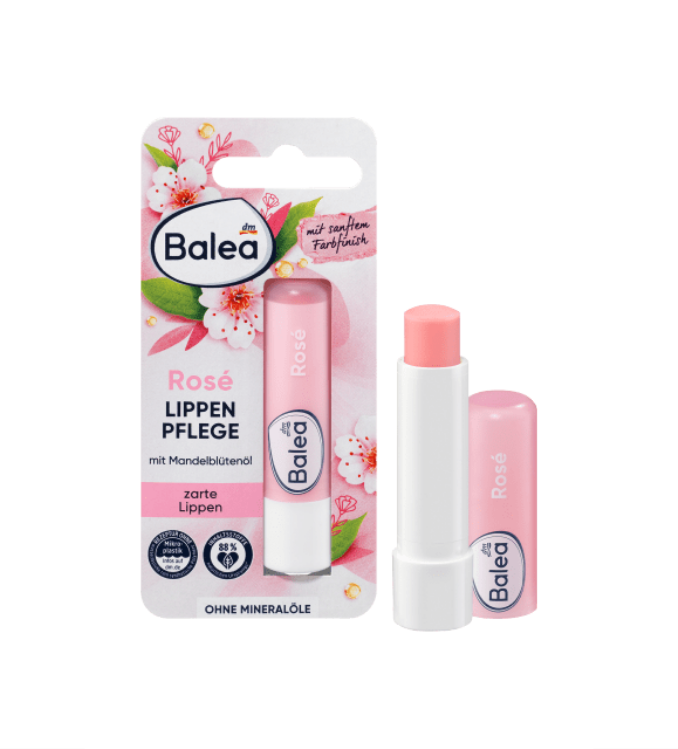 Balea Balea Baume à lèvres Rosé, 4,8 g
