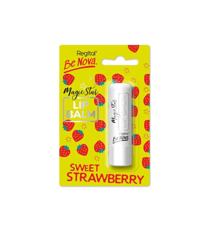 Regital Be Nova Magic Star Lip Balm Sweet Strawberry