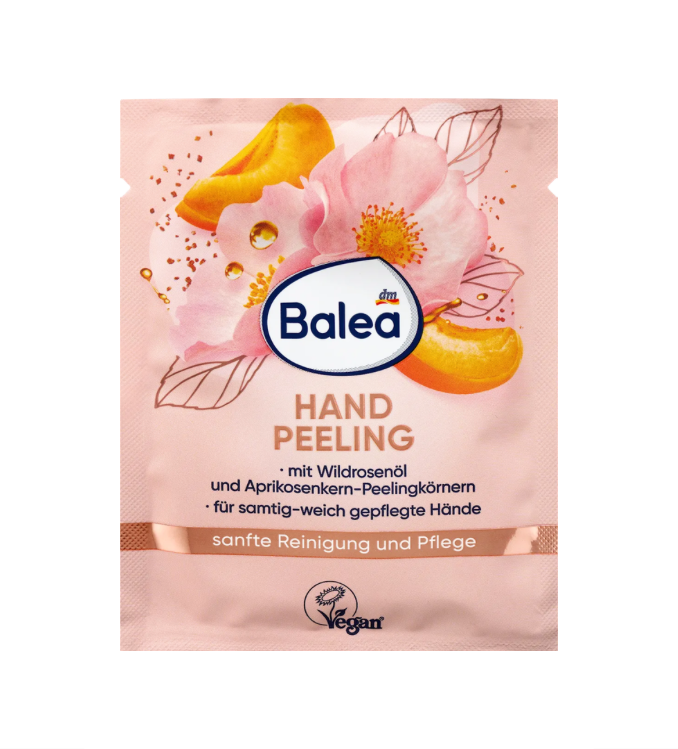 Balea Handpeeling Wildrose & Aprikose, 15 ml