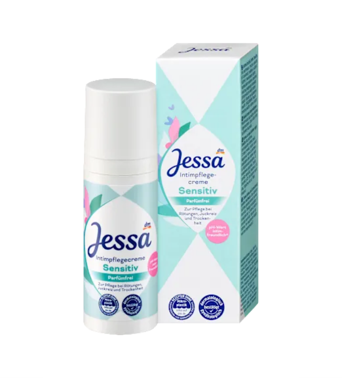 Jessa Crème de soin intime Sensitiv, 50 ml
