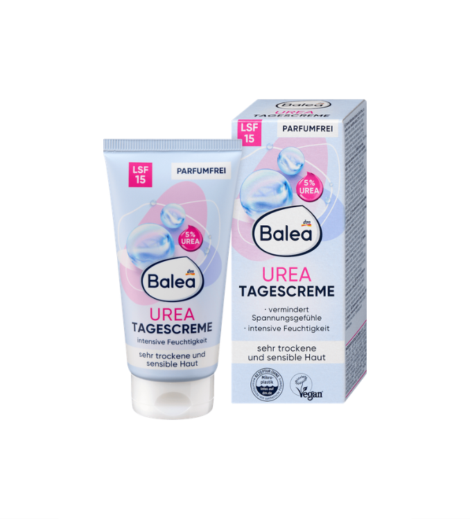 Balea Crème pour le visage UREA LFS 15, 50 ml