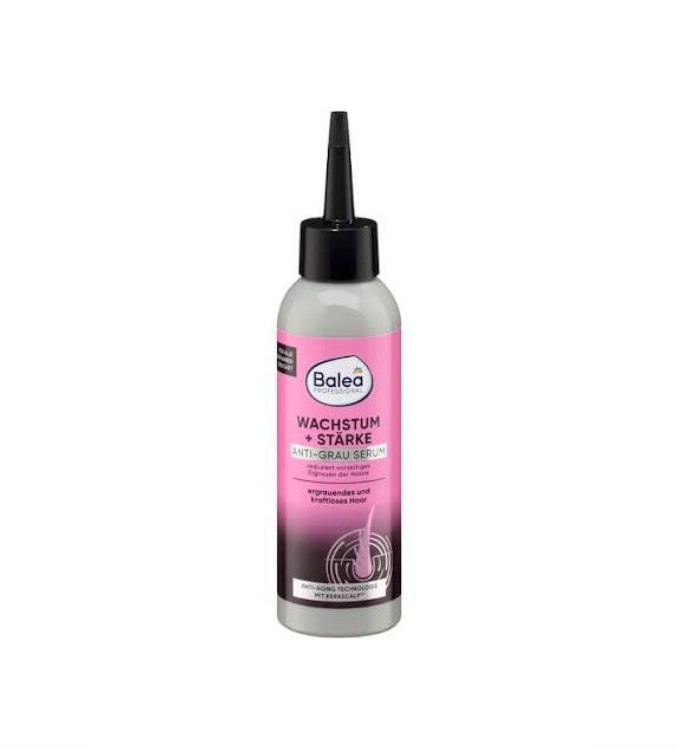 Balea PROFESSIONAL  Sérum capillaire Croissance + Force, Anti-Gris, 150 ml