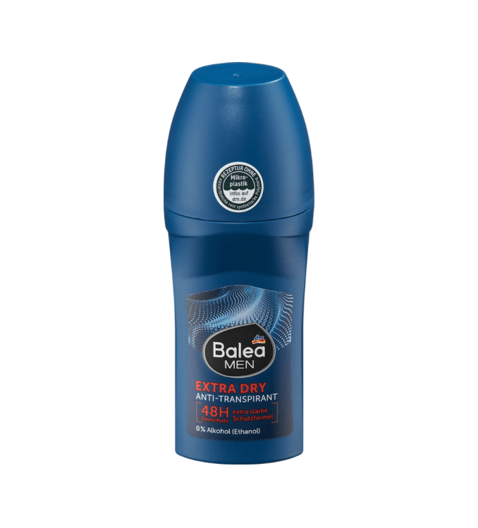 Balea MEN Antitranspirant Deo Roll-on extra dry, 50 ml