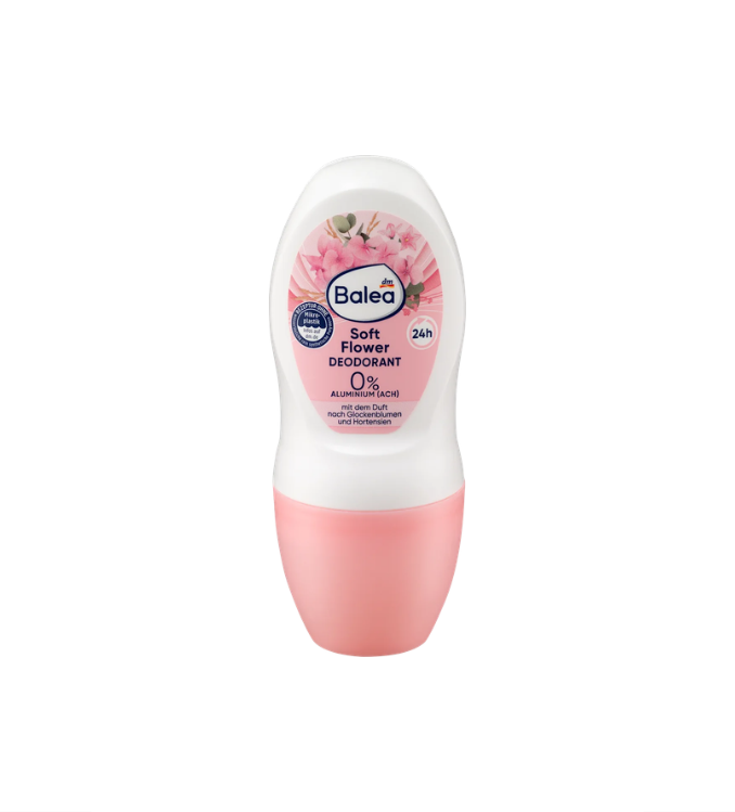 Balea Déodorant Roll-on Soft Flower, 50 ml