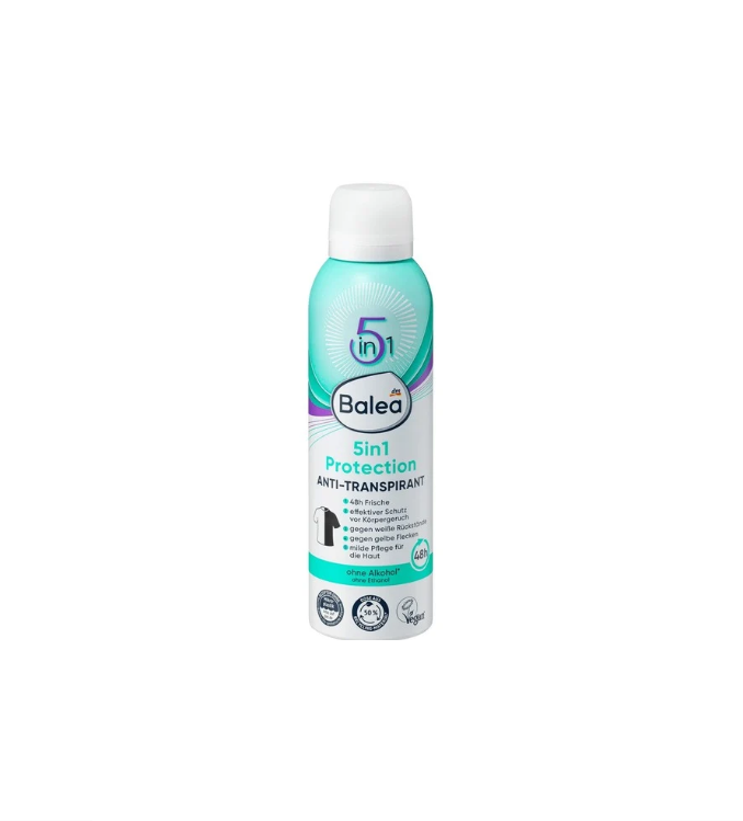 Balea Antitranspirant Deospray Protection 5in1, 200 ml