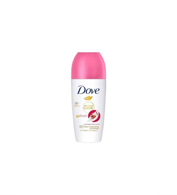 DOVE Déodorant Roll-on Go Fresh Grenade 0% alcool 50ml