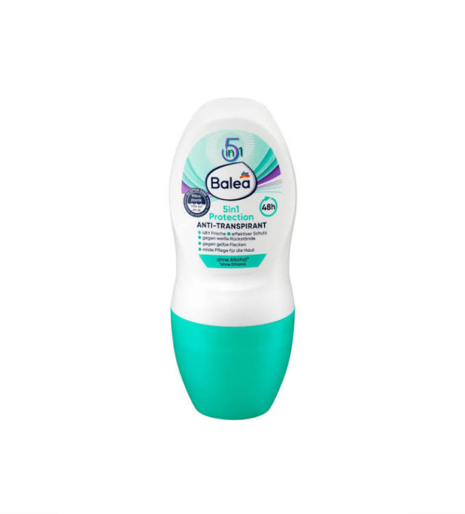 Balea Antitranspirant Deo Roll-on 5in1 Protection, 50 ml