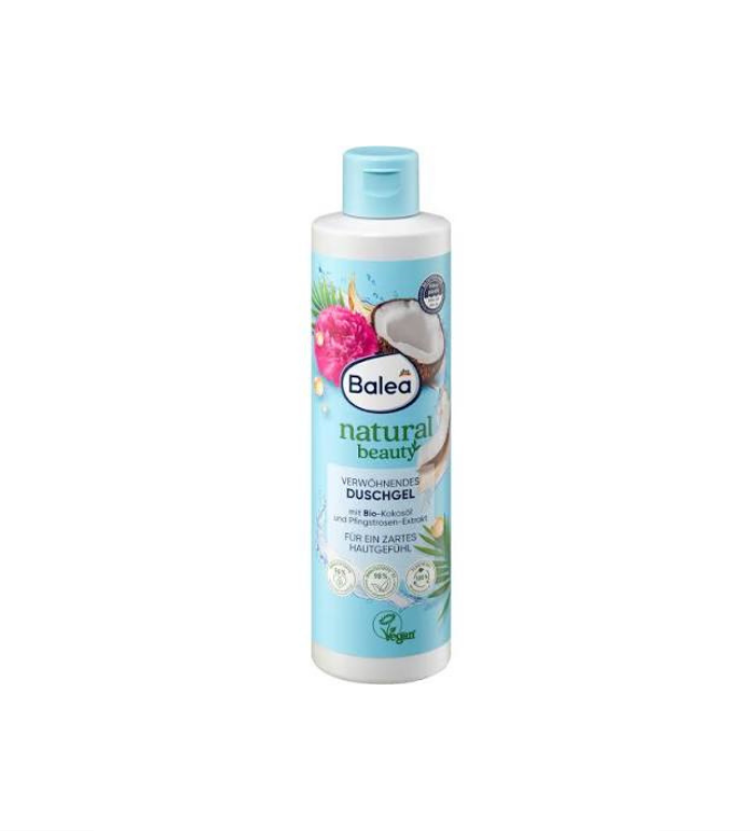 Balea Gel douche avec noix de coco et pivoine natural beauty, 250 ml