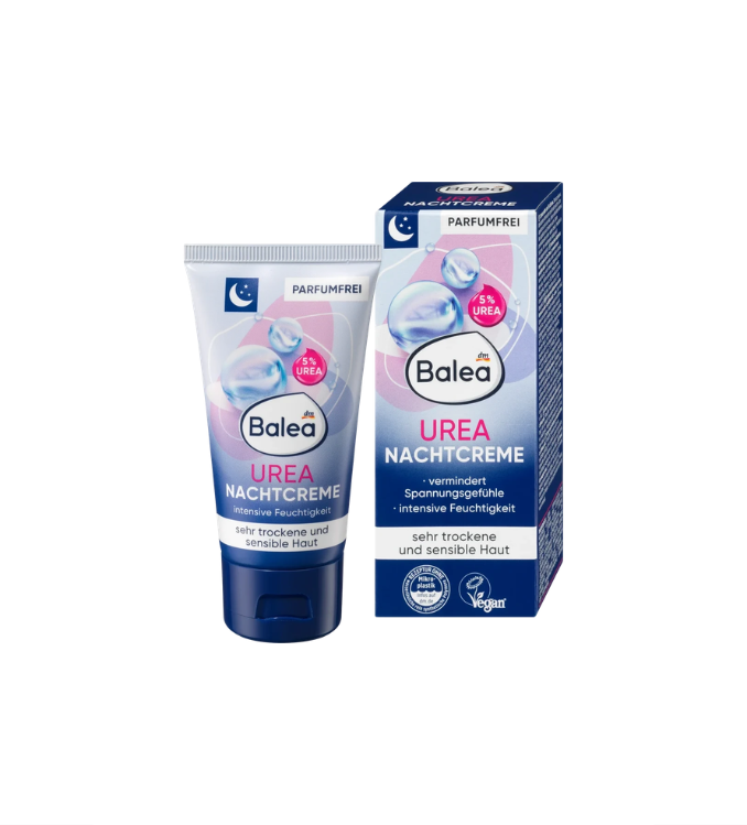 Balea Crème de nuit Urea, 50 ml