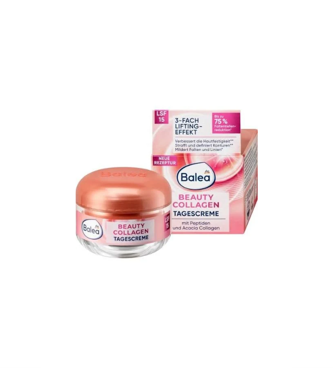 Balea Crème de visage Beauty Collagen LSF15, 50 ml