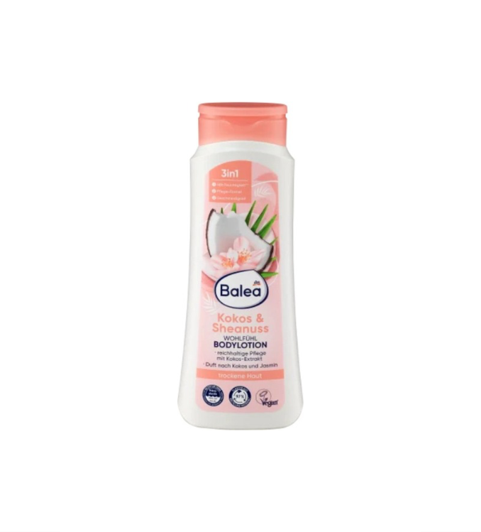 Balea Lotion corporelle bien-être Coco & Karité, 400 ml