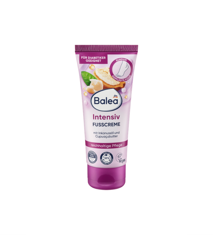 Balea Crème pour les pieds intensive, 100 ml