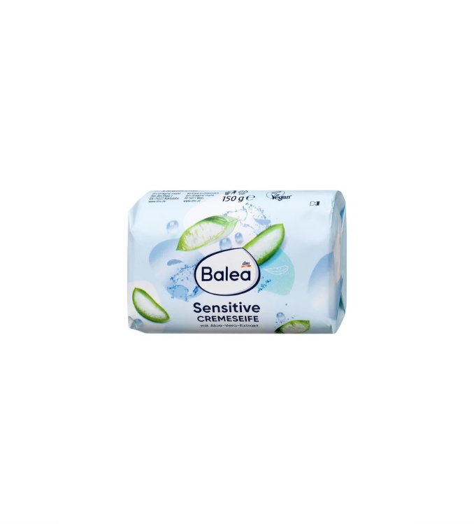 Balea  Brique de savon, crème de savon Sensitive, 150 g