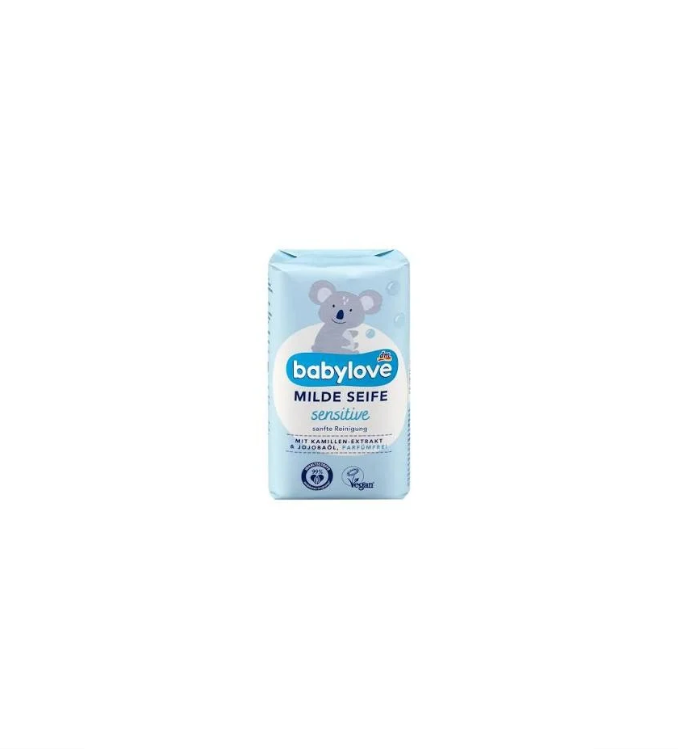 babylove Barre de savon douce sensible, 100 g