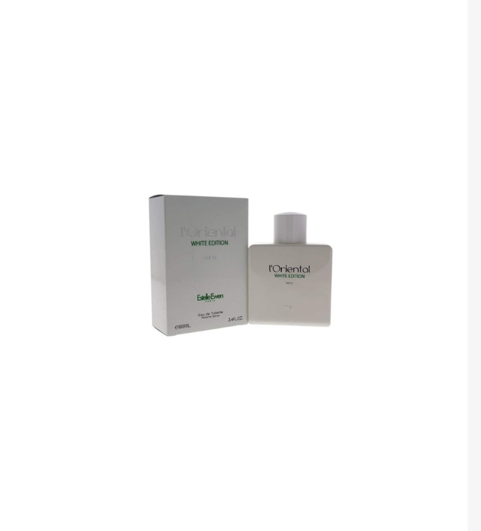Estelle Ewen LOriental White Edition par Estelle Ewen pour Hommes - Vaporisateur EDT 100ml