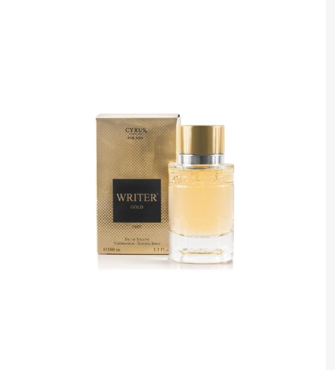 Cyrus Writer Gold for Men Parfums Eau de Toilette 100 ml