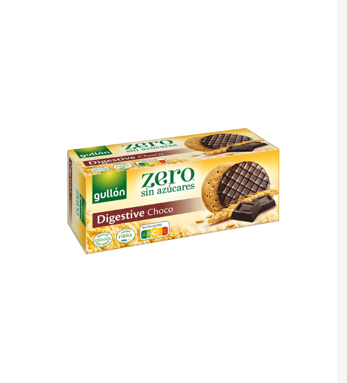 Gullon digestive choco zéro 270g