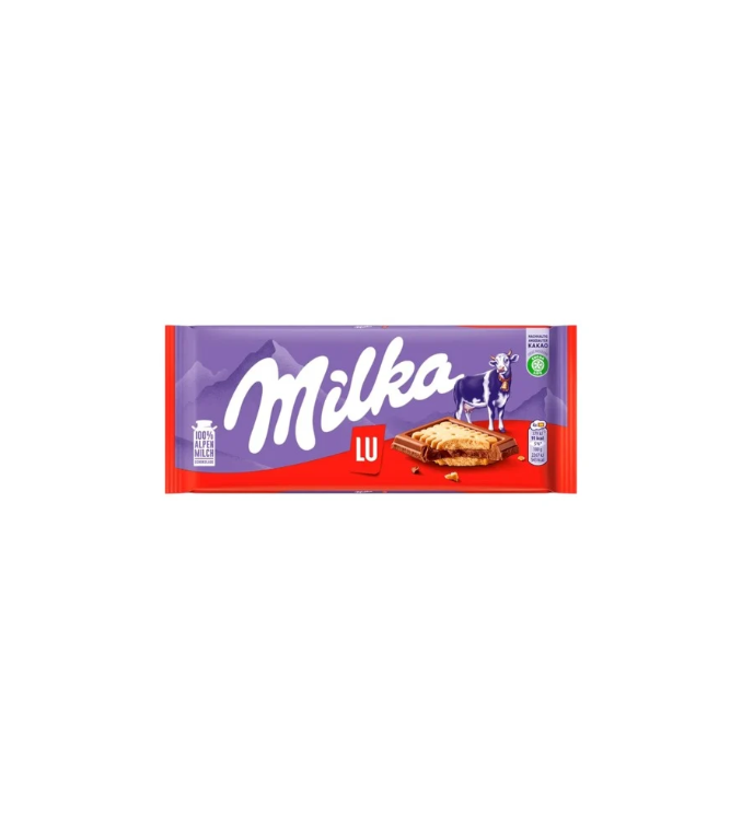 Milka شوكولاتة بالبسكويت 87 غ