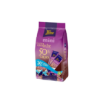 Tirma Mini barres de chocolat au lait 50% cacao avec 30% de sucres en moins, 180g. (10g x 18pcs)