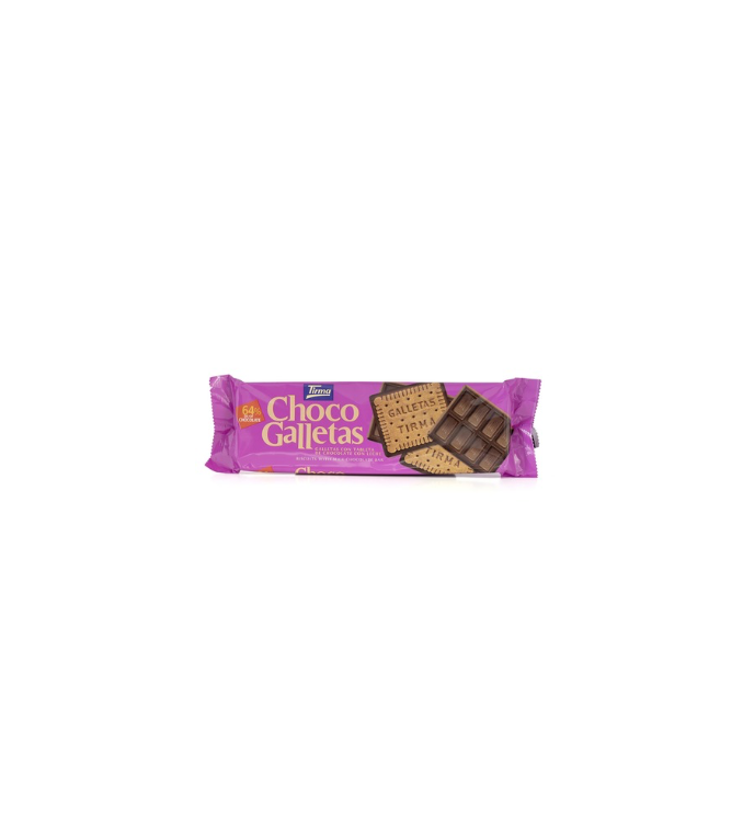 Tirma Biscuits avec barre de chocolat au lait, 160g
