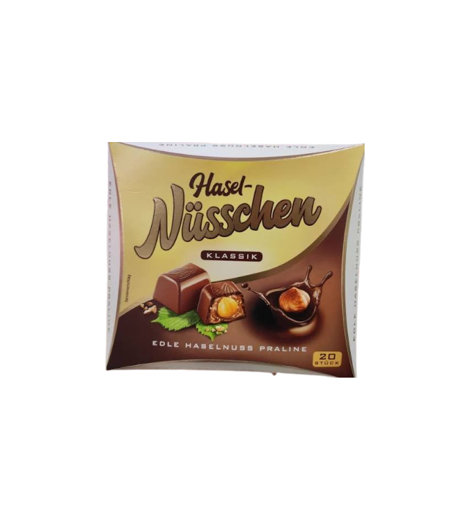 Noix classique praline fin aux noisettes 20pcs