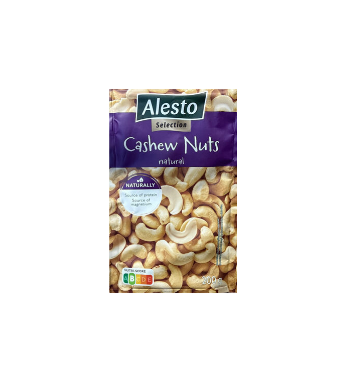 Alesto Noix de cajou naturelles 200g