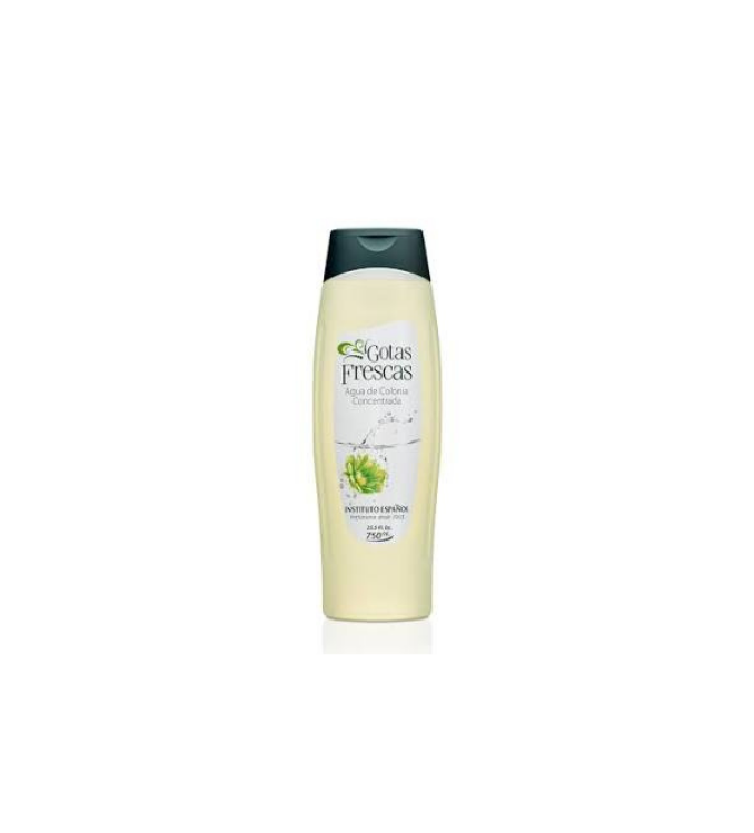 INSTITUTO ESPAÑOL Gotas Frescas Eau De Cologne, 750ml