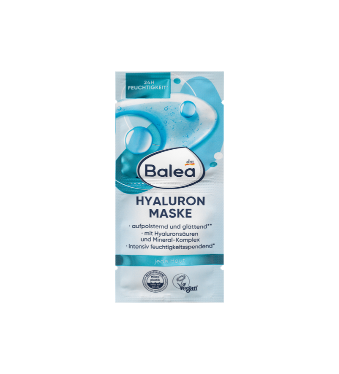 Balea Masque facial Hyaluron (2x8 ml), 16 ml