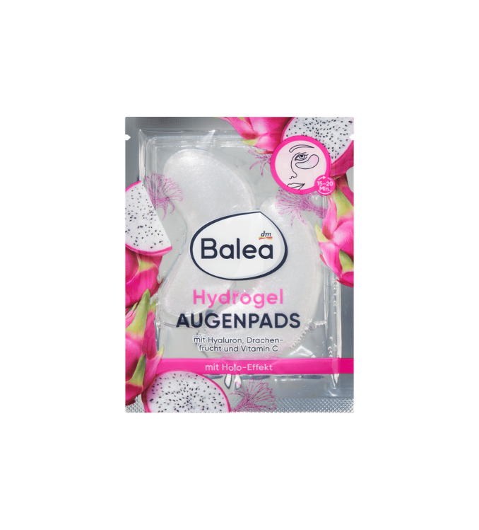 Balea Masques pour les yeux Hydrogel Holo (1 paire), 2 pièces