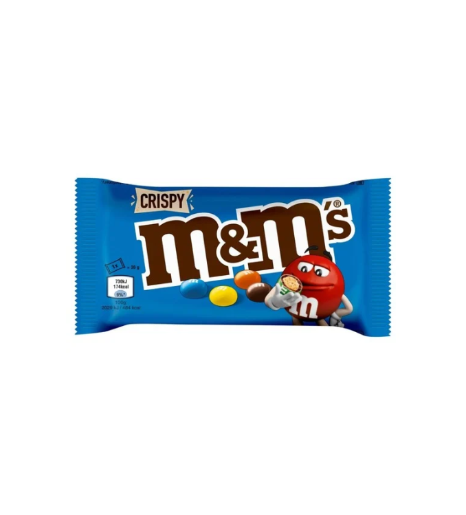 M&M's شوكولاتة بالحليب المقرمشة 36 غ