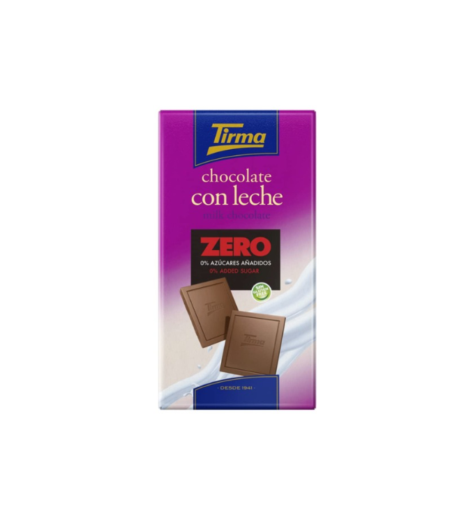 Tirma ZERO. Chocolat au lait, 125g.