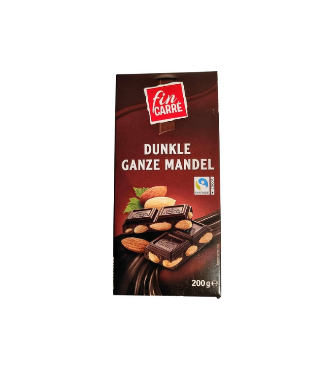 fin carré amande foncée 200g