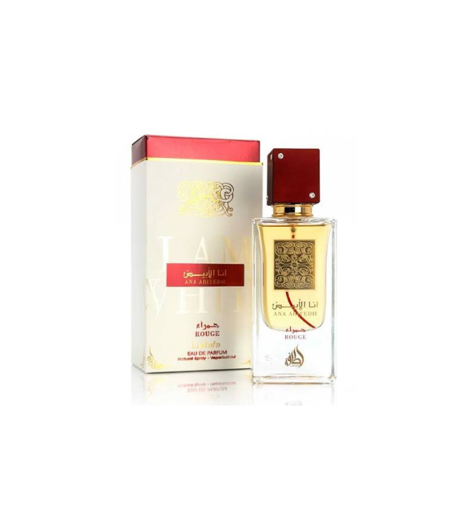 Lattafa Unisexe Ana Abiyedh Rouge EDP Spray 60ml Parfums
