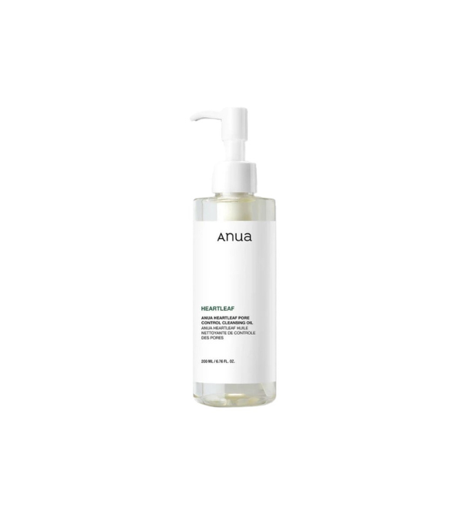 Anua Huile Nettoyante Contrôle des Pores à la Feuille de Cœur 200ml