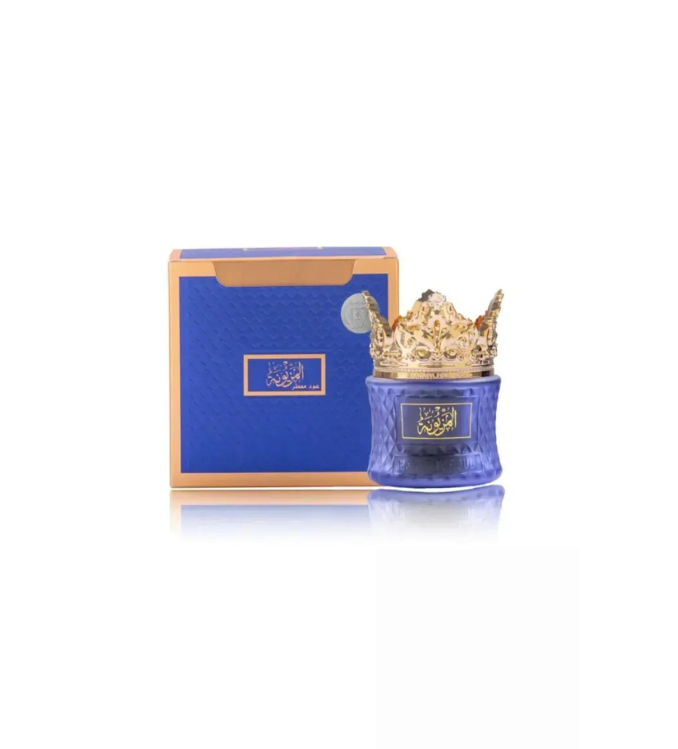 Encens de bois de oud parfumé Al-Maziyouna Banafis pour oud - 35 grammes