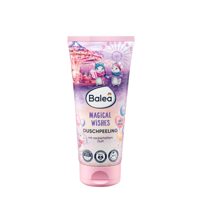 Balea Gommage corporel Magical Wishes, 200 ml