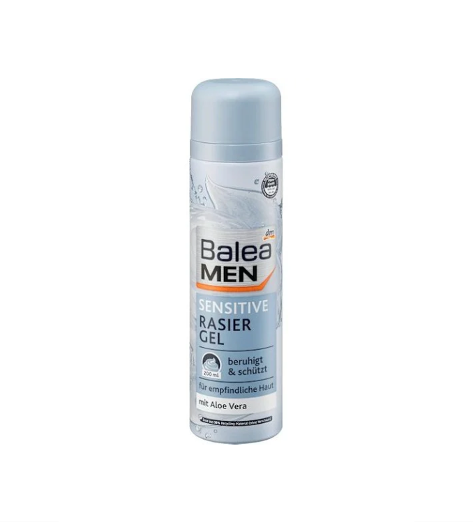 Balea MEN Gel à raser sensible, 200 ml