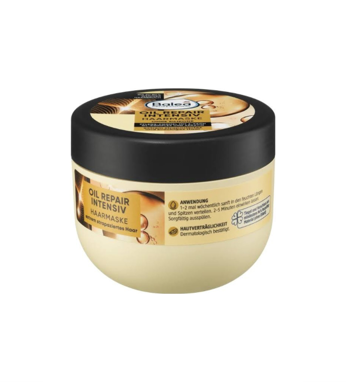 Balea PROFESSIONAL Masque capillaire Oil Repair Intensif, 300 ml