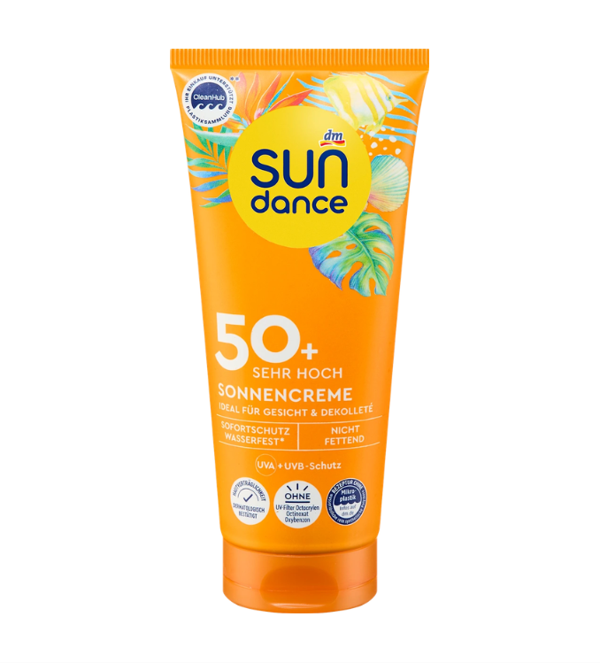 SUNDANCE Crème solaire visage SPF 50+, 100 ml