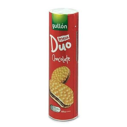 GULLON MEGA DUO CHOCOLATE CREAM BISCUIT 500G X20