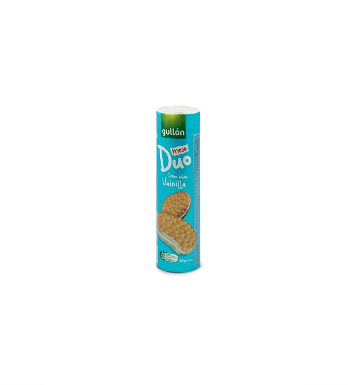 Gullon, Cream Biscuits, Mega Duo, Vanilla, 500g