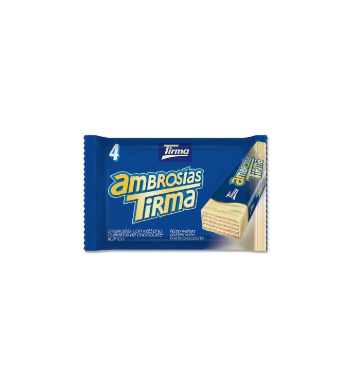 Tirma, ambrosies chocolat blanc 4x