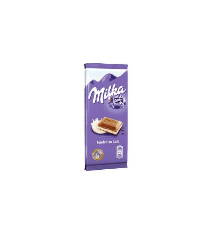 Milka ناعمة بالحليب 100 غ