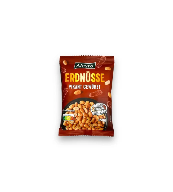 ALESTO Cacahuètes Épicées 150g