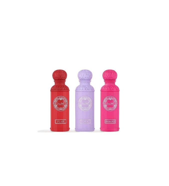 GISSAH ENCHANTED SET 3X 50 ML
